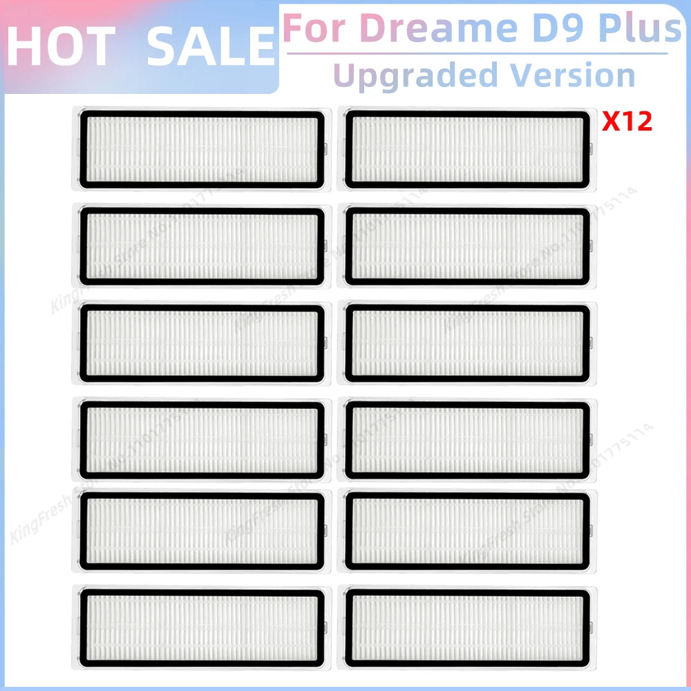 Fit For Dreame Bot D9 Plus RLD11GD Robot Vacuum Replacement Parts Accessories Main Side Brush Hepa Filter Mop Cloth Rag Dust Bag