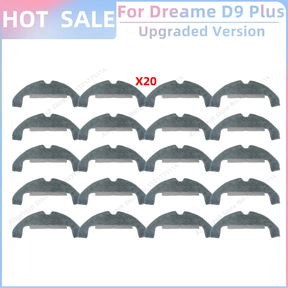Fit For Dreame Bot D9 Plus RLD11GD Robot Vacuum Replacement Parts Accessories Main Side Brush Hepa Filter Mop Cloth Rag Dust Bag