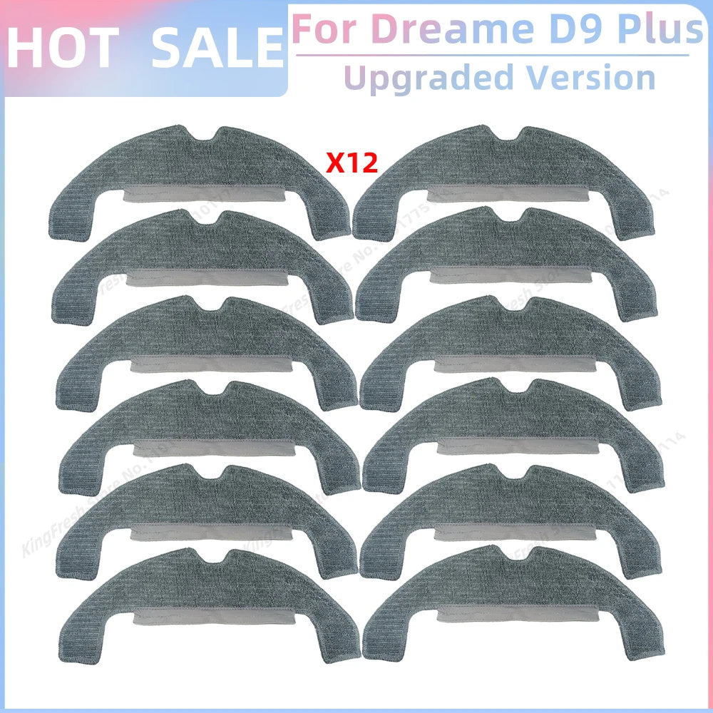 Fit For Dreame Bot D9 Plus RLD11GD Robot Vacuum Replacement Parts Accessories Main Side Brush Hepa Filter Mop Cloth Rag Dust Bag