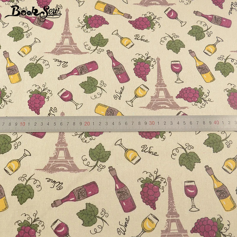 African Ankara Fabric Sewing Linen Fabric Tissu Map Of The Word Design Cotton Tablecloth Pillow Bag Curtain Cushion Zakka