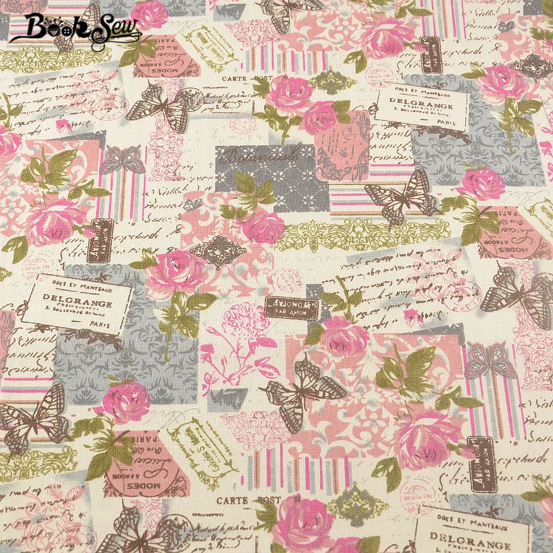 African Ankara Fabric Sewing Linen Fabric Tissu Map Of The Word Design Cotton Tablecloth Pillow Bag Curtain Cushion Zakka