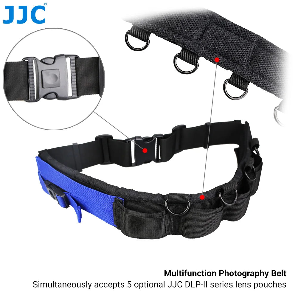JJC Luxury Camera Lens Bag Pouch Case for Canon Lens Nikon Sony Olympus Fuji DSLR Photography Accessories Shoulder Bag Backpack