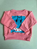 2025 Autumn Kids Sweaters Printed Girl Boy Casual Sweatshirts Long Sleeve Children Pullover Pant Set Clothes