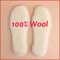 Natural Sheepskin Insoles Winter Real Fur Wool insoles Men Women Warm Soft Thick warm Cashmere Snow Boots Shoe Pad