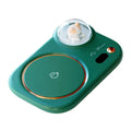 Creative Electric Beverage Cup Warmer Heating Coasters New Coffee Mug Warmer with LED Night Light Function for Tea Water Milk