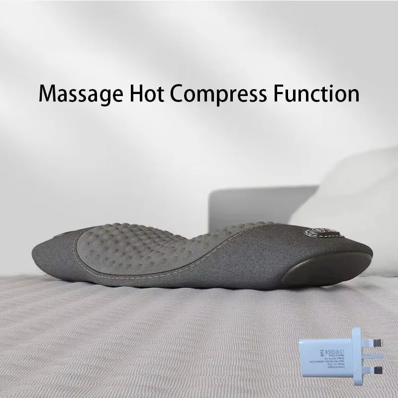Waist Pillow Sleeping Back Protection Pad Electric Massage Lying Flat Waist Relief Waist Support Heating Vibrating Back Massager