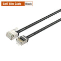 COMNEN Cat7 0.1m Ethernet Patch Cable rj45 4.0mm SSTP LAN CAT6 CAT6A internet Cable for ps5 Patch to Switch Router Ethernet