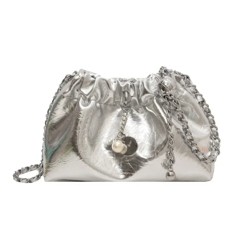Women 2025 Y2K Millennium Bag  New High Sense Shoulder Bags Summer Chain Bag Fashion Bucket Bag Messenger Bags Purses Handbags