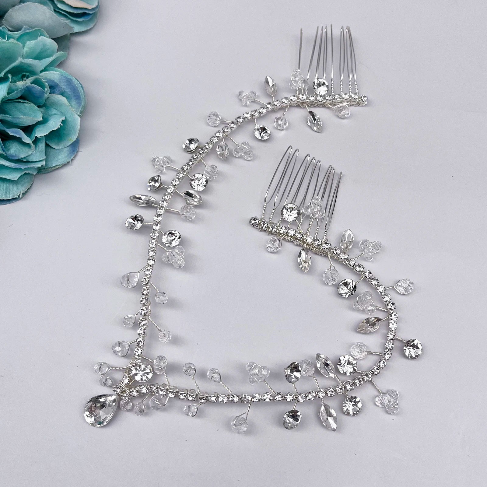DZ215 Bling Indian Pendant Forehead Chain Jewelry Tiara Headpiece Bridal Headdress Crystal Wedding Headwear Accessories Gift