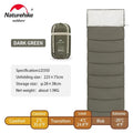 Naturehike Envelope Cotton Sleeping Bag Portable Outdoor Camping Adult Sleeping Bag Single Splicable Hooded Cotton Sleeping Bag