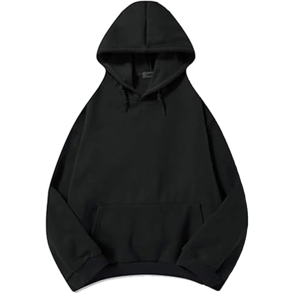 Hoodies Long Sleeve Fashion Hooded Sweatshirts Casual Autumn Fleece Male Sudaderas Streetwear Men Top