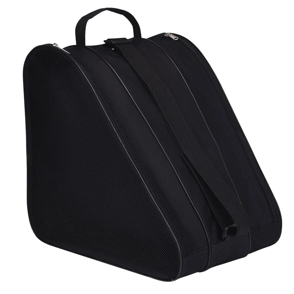 Portable Roller Skates Bag Ice Skating Bag Large Capacity Breathable Kids Inline Skates Bag Ski Snow Boots Bag Skating Shoes Bag