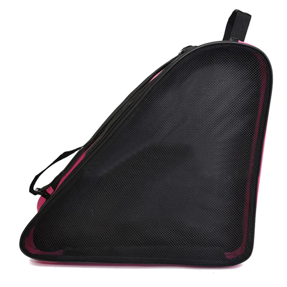 Portable Roller Skates Bag Ice Skating Bag Large Capacity Breathable Kids Inline Skates Bag Ski Snow Boots Bag Skating Shoes Bag