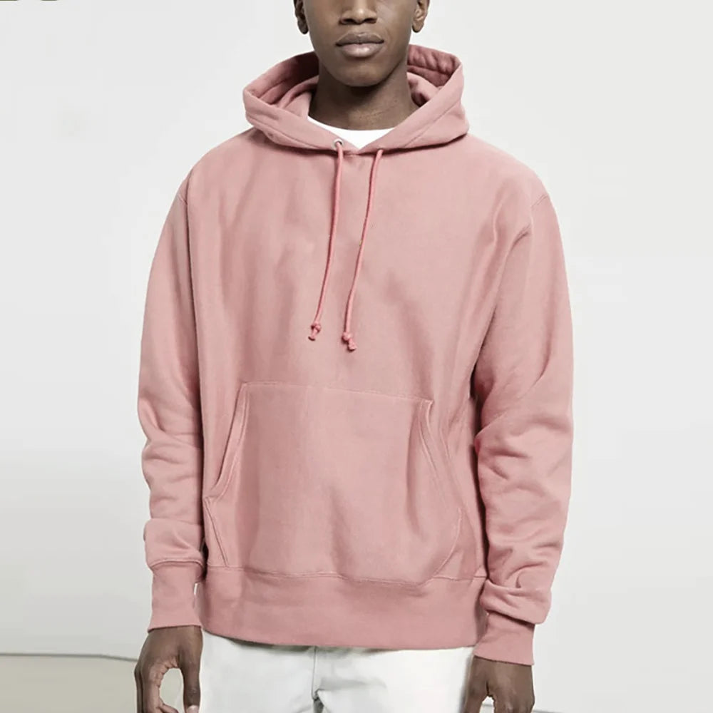 Hoodies 2024 New Men Harajuku Hooded Sweatshirts Casual All-match Pullover Streetwear Sweater Fashion Clothing Sweatshirt Hoodie