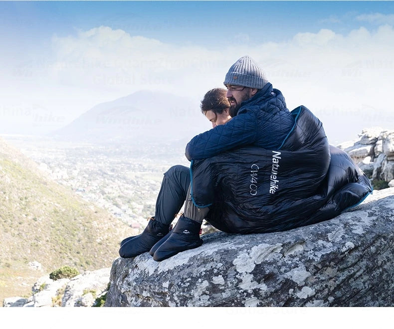 Naturehike Winter Warm Down Foot Outdoor Hiking Duck Down Shoes Cover Camping Travel 650FP Waterproof Ultralight Socks 0°C~-15°C