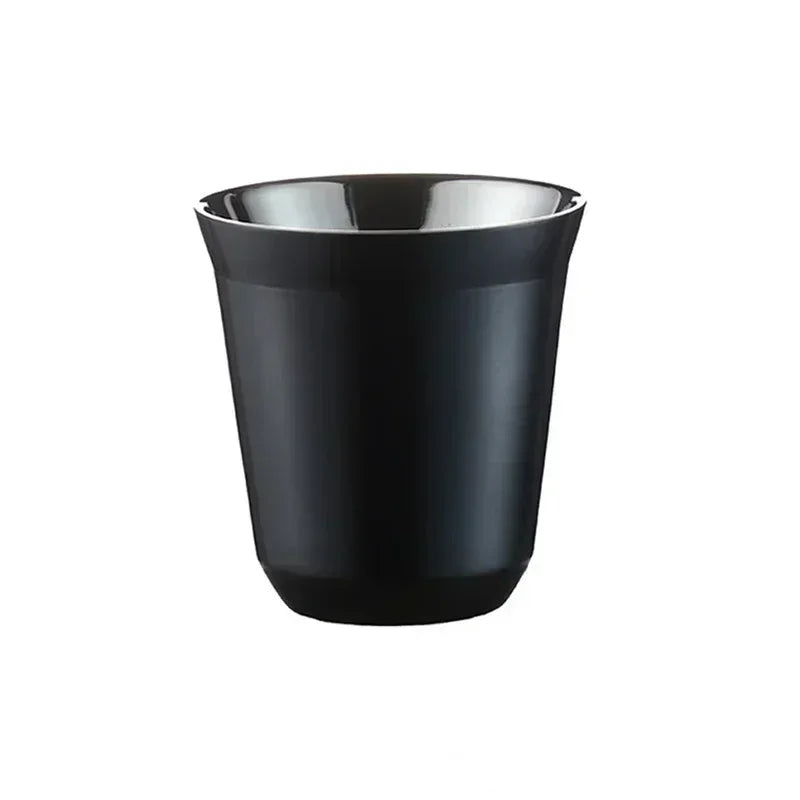 80/160/250ml Outdoor Camping Espresso Mug Thickened 304 Stainless Steel Double Wall Insulation Coffee Cup Tea Cup