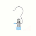 5 Pcs Portable Metal Hook Clip Multifunctional Clothespins Hat Storage Organizer Clip Boot Shoe Pant Wardrobe Cap Organizer