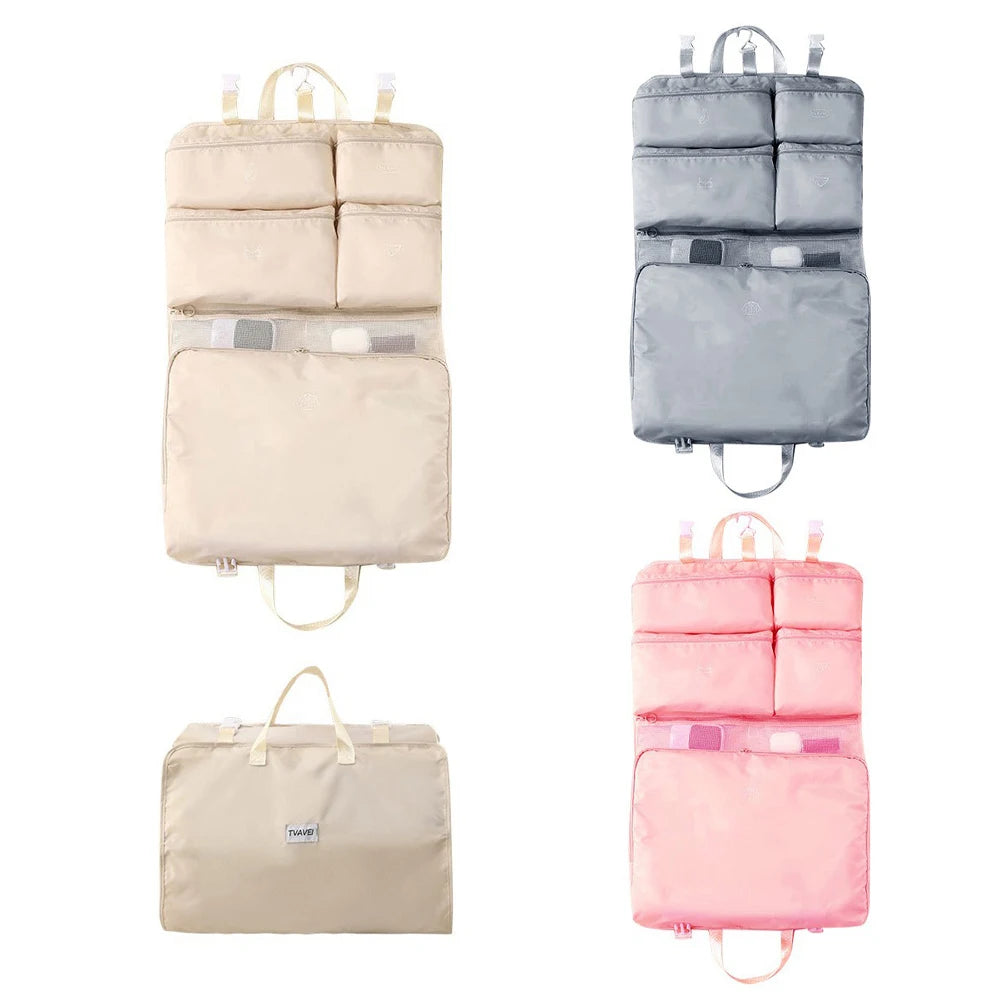 6-in-1 Folding Travel Storage Bag, Portable Luggage Organizer, Multifunctional Clothing Sorting Bag, Travel Bag