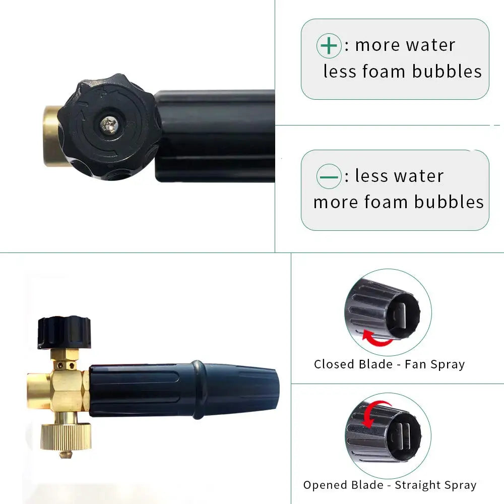 Foam Generator Foam Cannon Foam Nozzle Car Foam Wash for Karcher K2 K3 K4 K5 K6 K7 Tornado Gun High Pressure Washer Car Washer