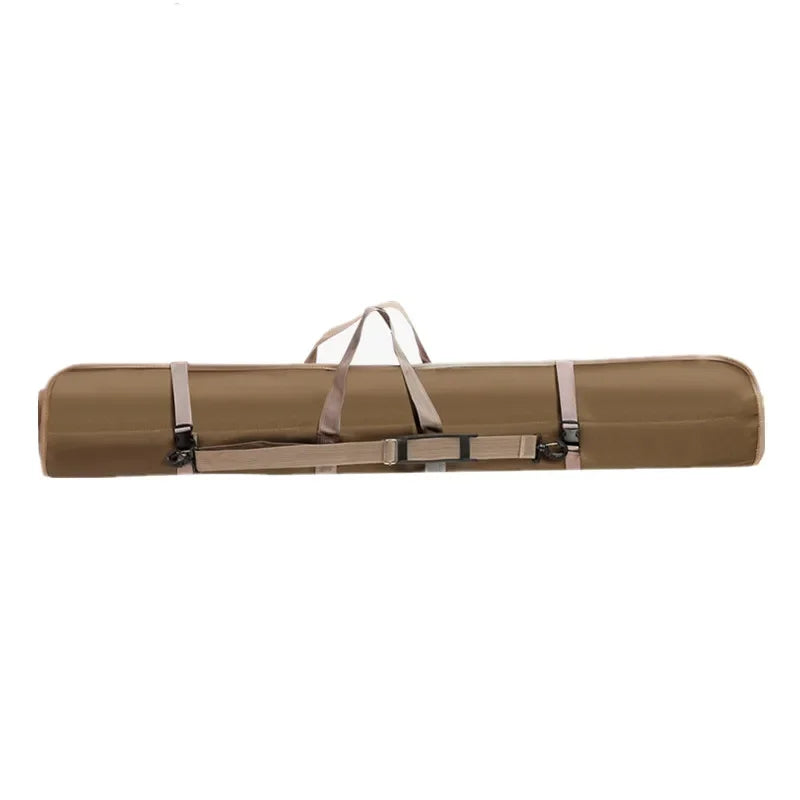 120cm 130cm 150cm Canvas Fishing Bag Waterproof Fishing Rod Umbrella Tackle Gear Storage Case Portable Roll Up Shoulder Bags