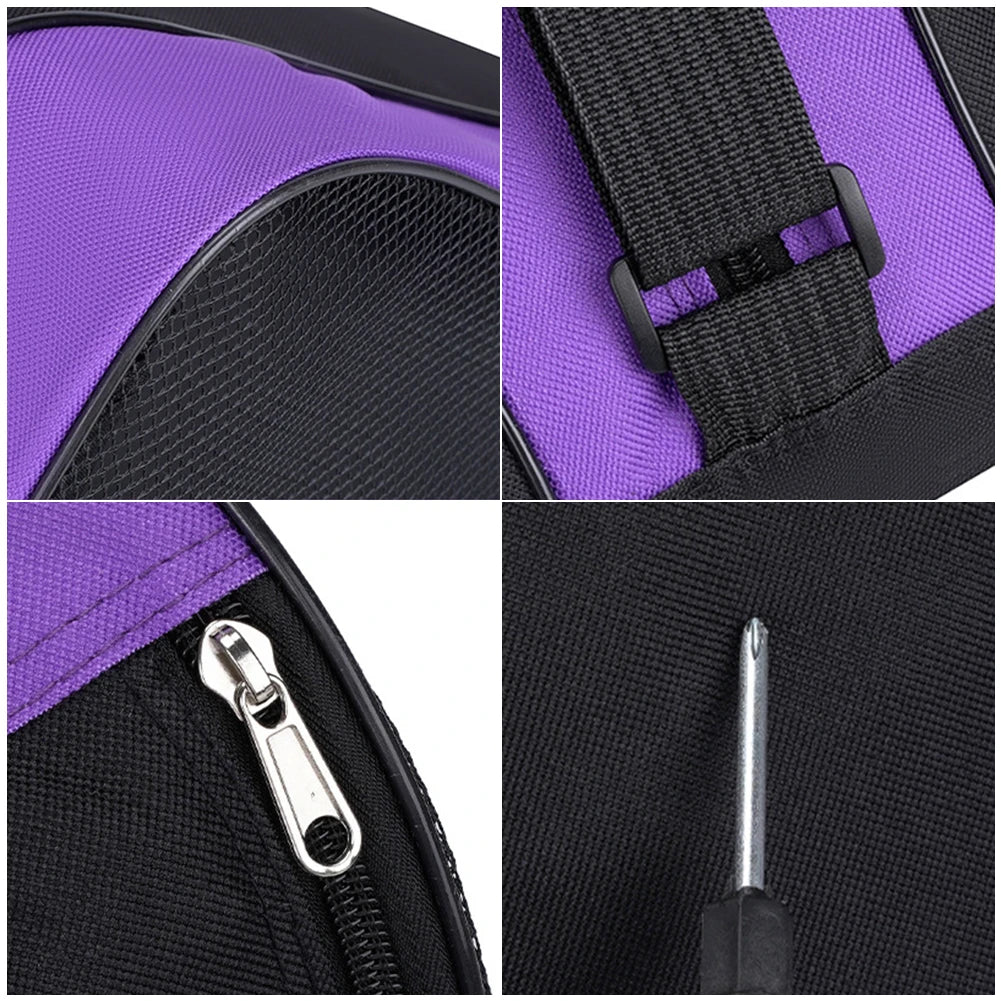 Portable Roller Skates Bag Ice Skating Bag Large Capacity Breathable Kids Inline Skates Bag Ski Snow Boots Bag Skating Shoes Bag