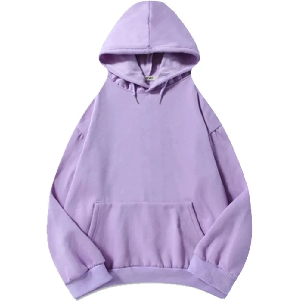 Hoodies Long Sleeve Fashion Hooded Sweatshirts Casual Autumn Fleece Male Sudaderas Streetwear Men Top