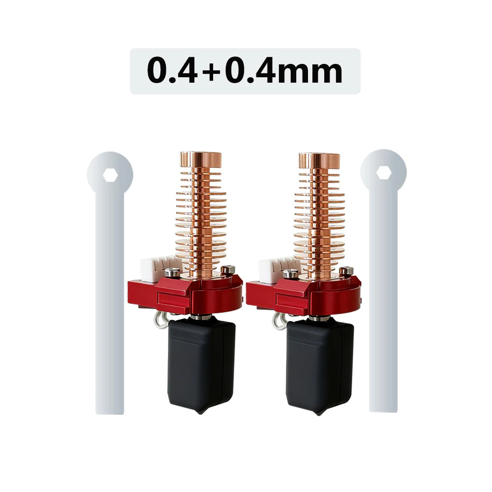 For Flashforge Adventurer 5m Nozzle Hardened Steel 0.25 0.4 0.6 0.8 More Wear Resistance Upgrade Ad5m Hotend Heat Up Faster