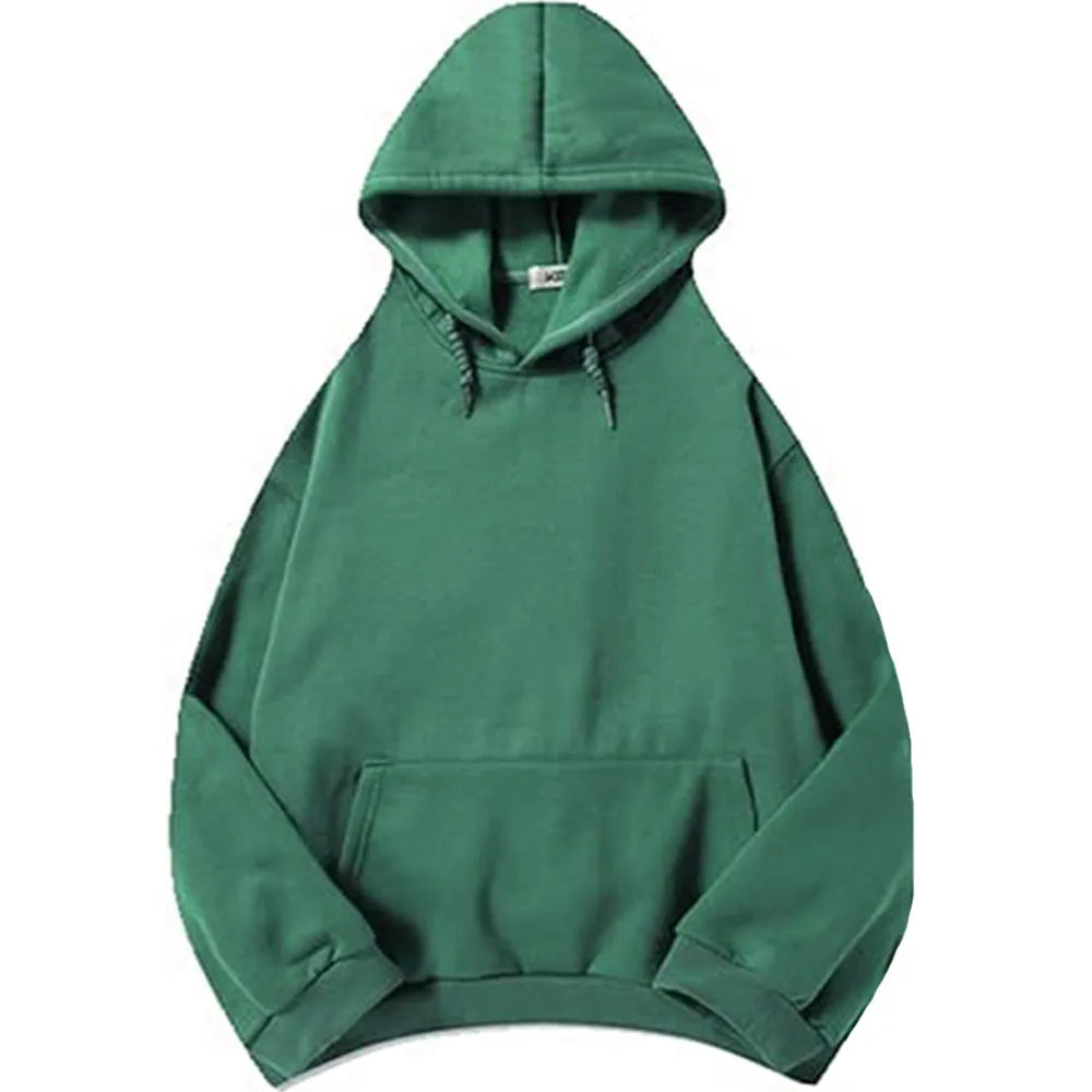 Hoodies Long Sleeve Fashion Hooded Sweatshirts Casual Autumn Fleece Male Sudaderas Streetwear Men Top