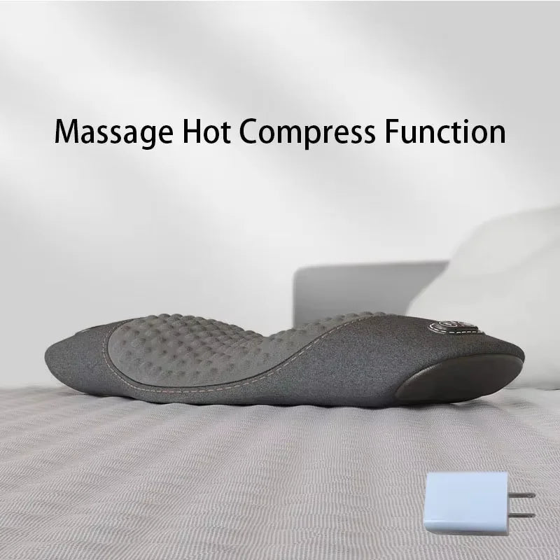 Waist Pillow Sleeping Back Protection Pad Electric Massage Lying Flat Waist Relief Waist Support Heating Vibrating Back Massager