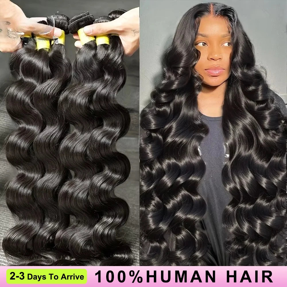 12A Bone Straight  Real Human Hair Bundles 30 40 Inch Raw Hair 4 5 Bundles Brazilian Hair Deals Weave Extensions For Black Women