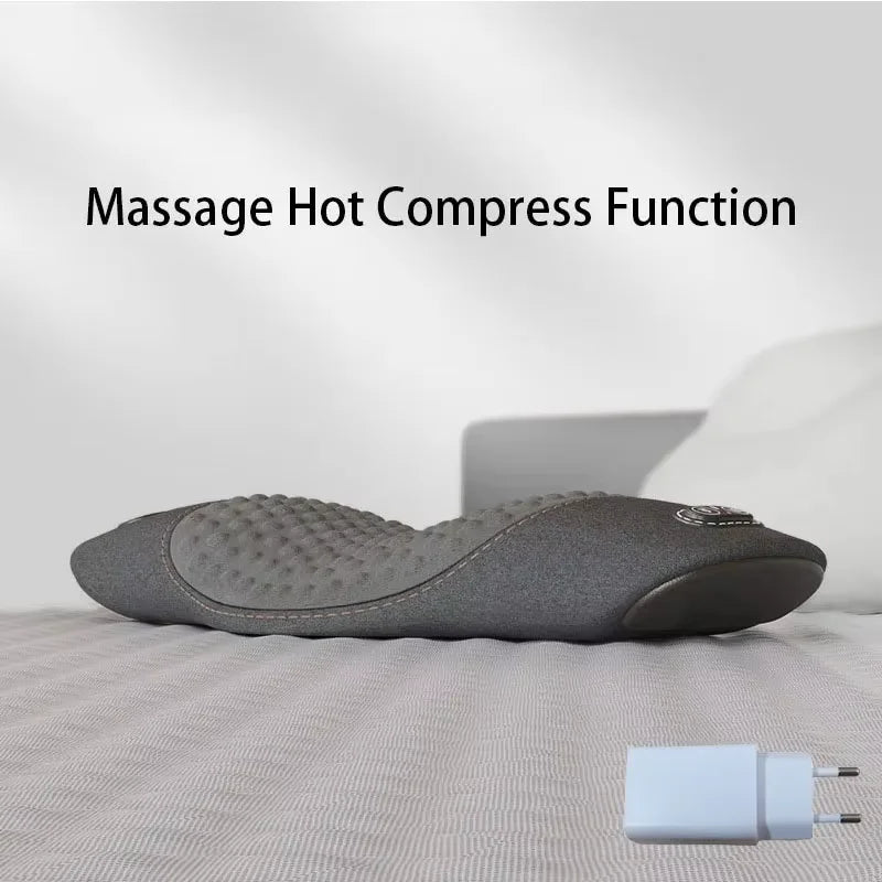 Waist Pillow Sleeping Back Protection Pad Electric Massage Lying Flat Waist Relief Waist Support Heating Vibrating Back Massager