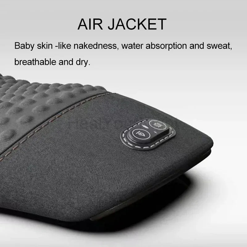 Waist Pillow Sleeping Back Protection Pad Electric Massage Lying Flat Waist Relief Waist Support Heating Vibrating Back Massager