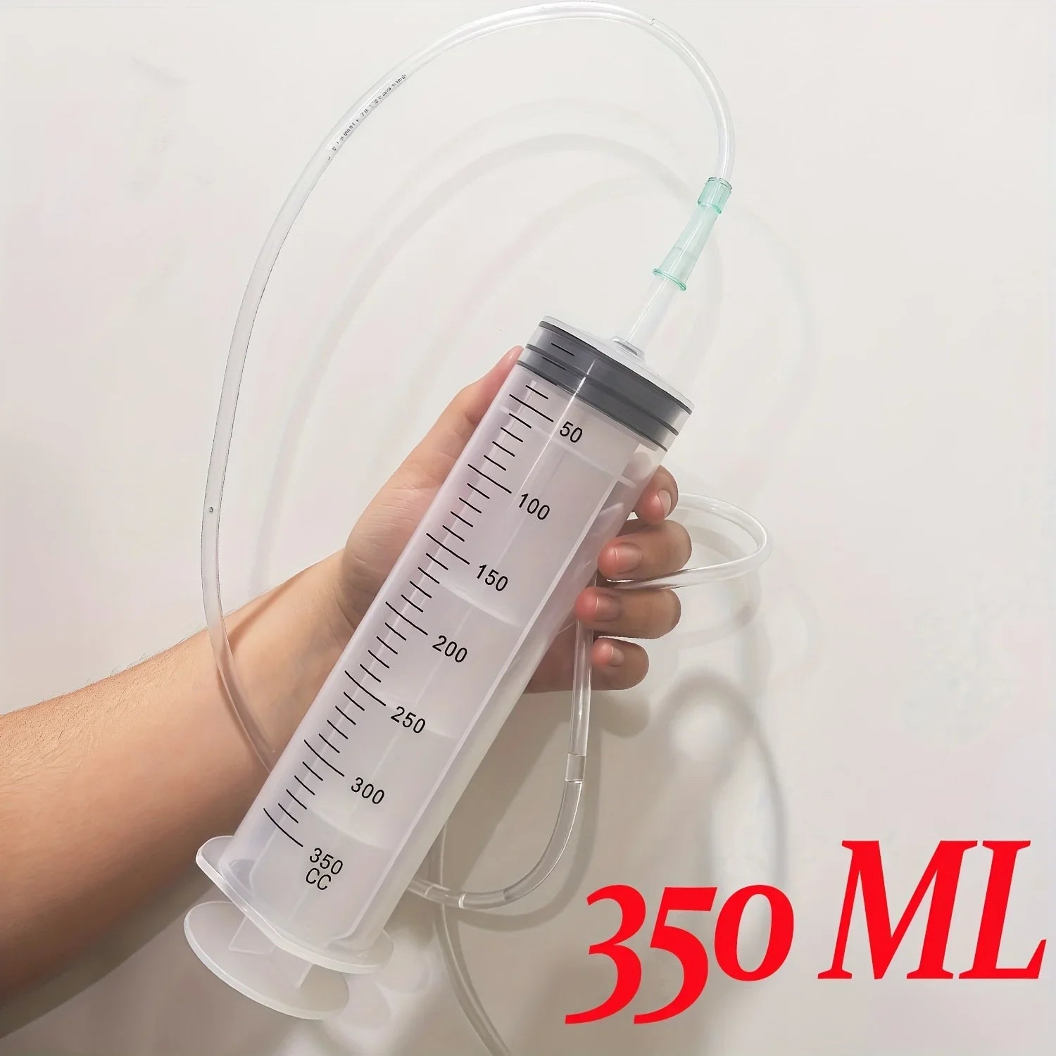 Multi-Functional Durable Large Capacity Plastic Syringes With 1M Hose 20ml-550ml 100ml For Pet Feeding Oil Pump Measurement Tool