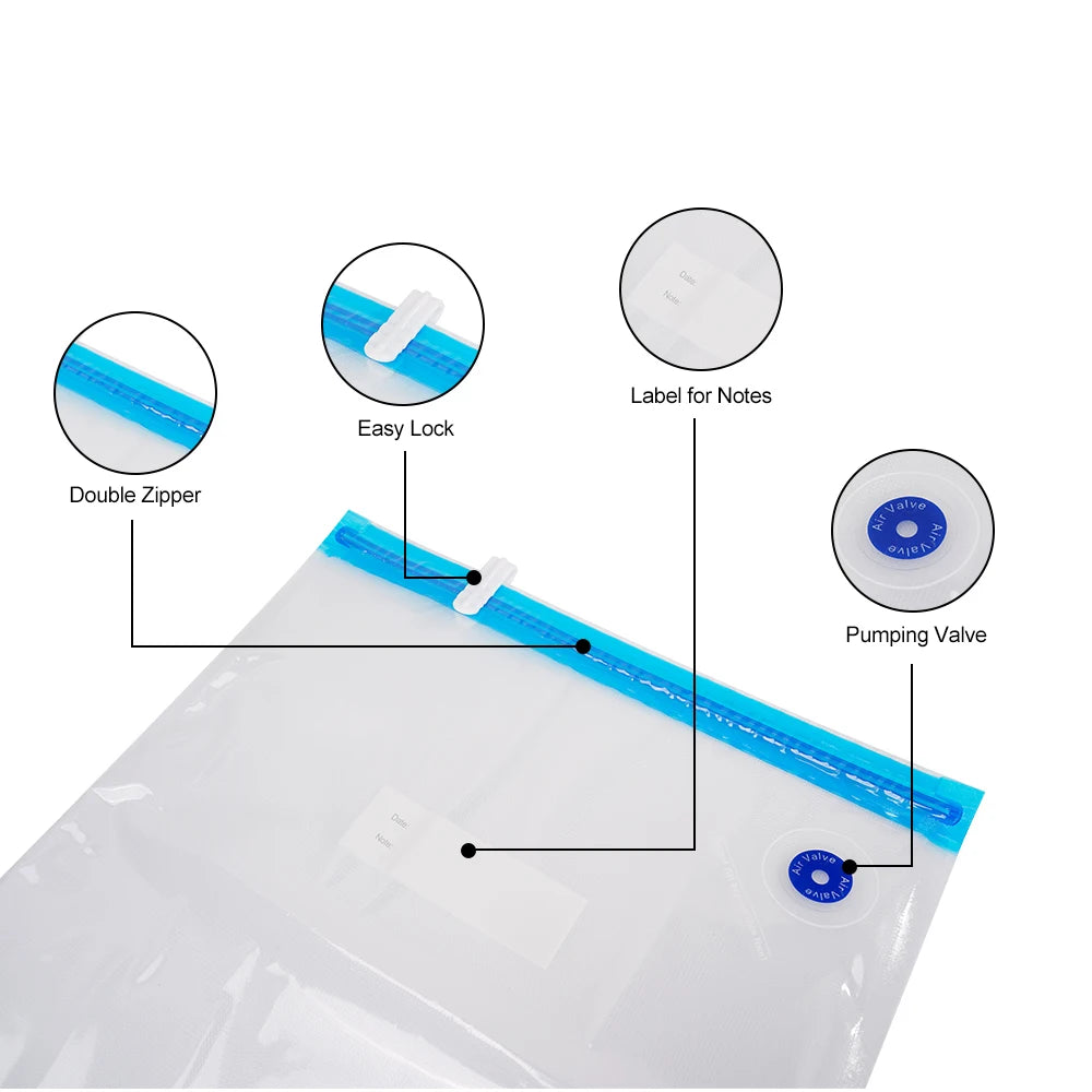 PLA ABS TPU PETG For Filament Vacuum Bag and Handle Air Pump 3D Printer Filaments Storage Bag Dryer Keep 3D Printing Accessories