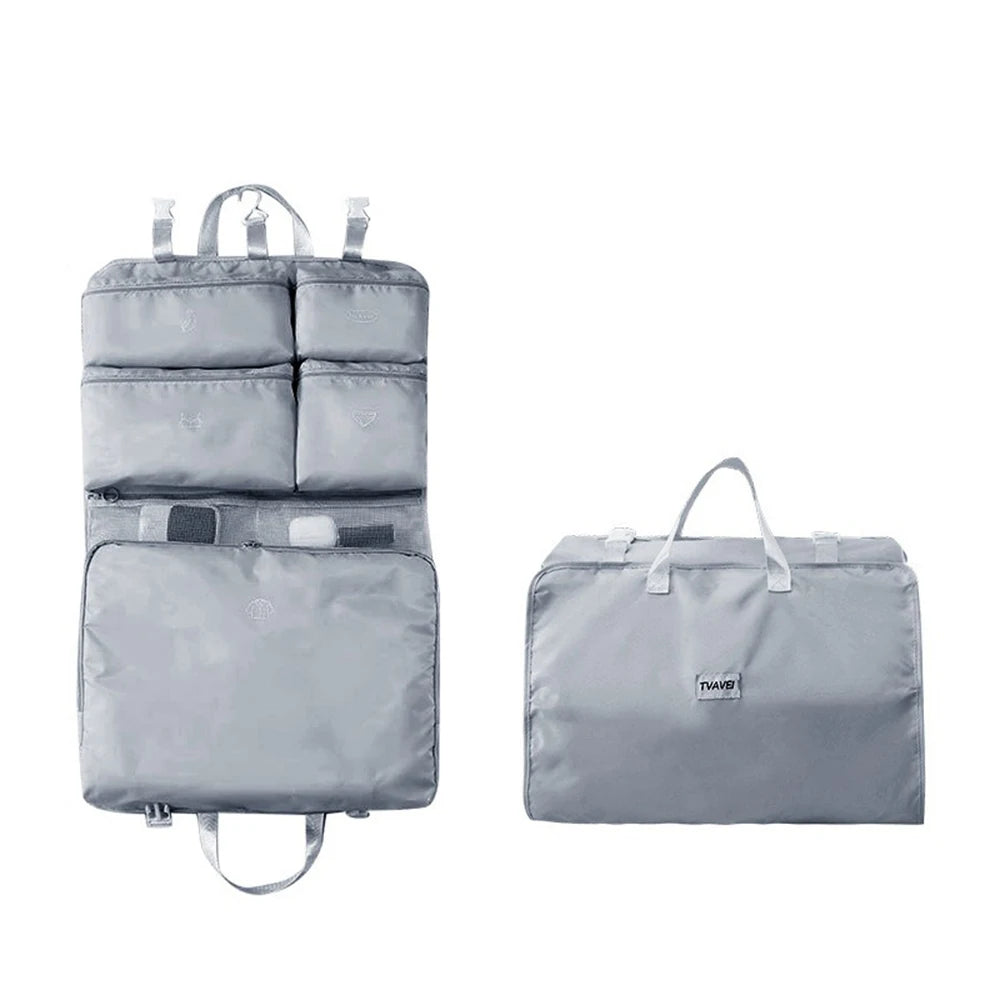 6-in-1 Folding Travel Storage Bag, Portable Luggage Organizer, Multifunctional Clothing Sorting Bag, Travel Bag