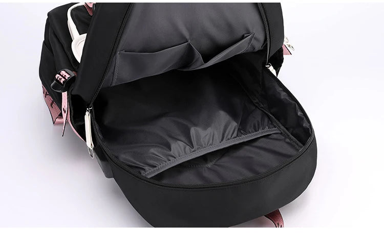 Horror Movie Child's Play Chucky Backpack Teenager School USB Charging Bags Men Women School Bag Travel Mochila