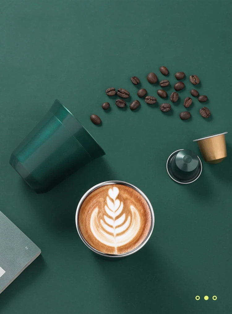 80/160/250ml Outdoor Camping Espresso Mug Thickened 304 Stainless Steel Double Wall Insulation Coffee Cup Tea Cup