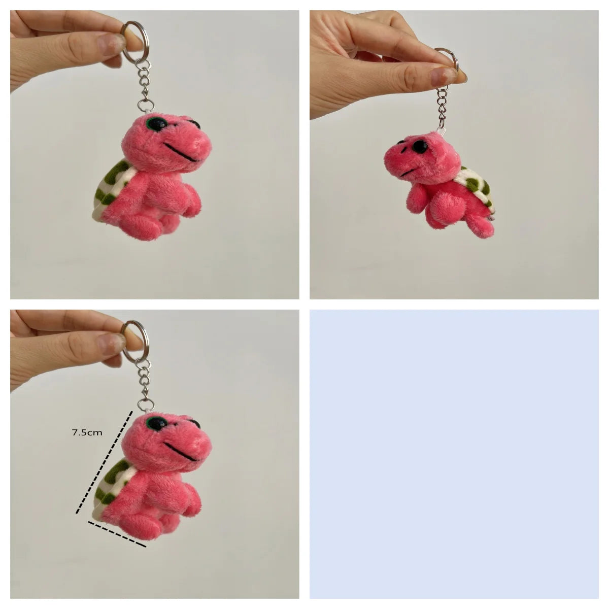 1-10pcs Cartoon Plush Banana Keychain on Backpack Hairy Kawaii Banana Pendant for Women Men Kid Toy Doll Key Chain Bag Car