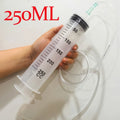 Multi-Functional Durable Large Capacity Plastic Syringes With 1M Hose 20ml-550ml 100ml For Pet Feeding Oil Pump Measurement Tool