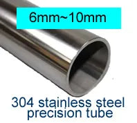 304 stainless steel tube precision pipe Outer diameter 30mm inner 28mm 27mm 26mm tolerance 0.05mm  polished inside and outside