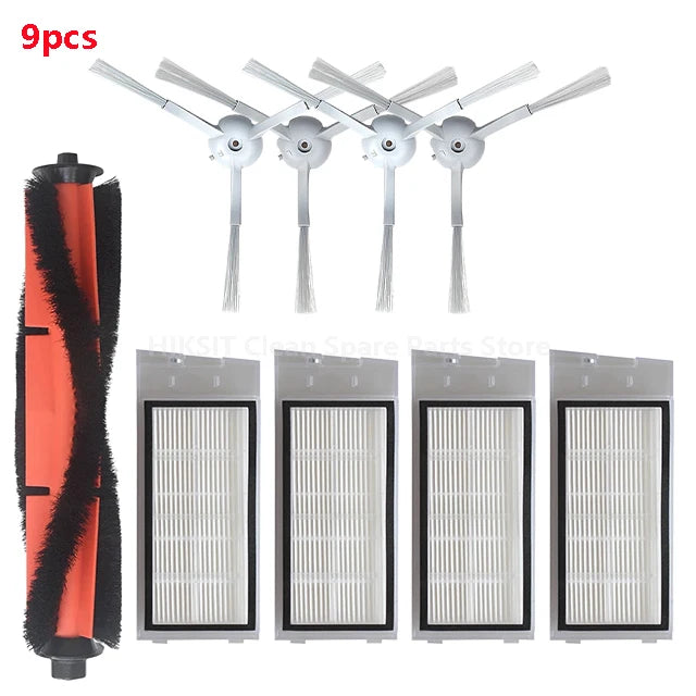 Main / Side Brush Hepa Filter Mop Cloth Dust Bag Accessories For XiaoMi Roidmi Eve Plus SDJ01RM Robot Vacuum Cleaner Spare Parts